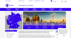 Desktop Screenshot of geodis.de